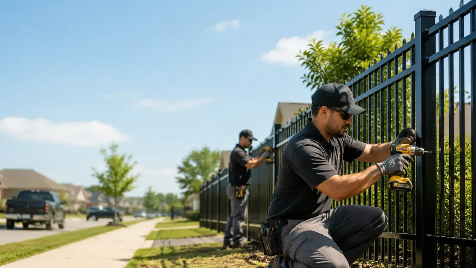 Metal Fence Installation in Oakpark, VA